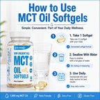 Divine Health Dr. Colbert MCT Oil 1000mg - 60 Softgels - image 7