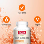 Jarrow Formulas Zinc Balance 15 mg Immune Support - 100 Servings - image 5