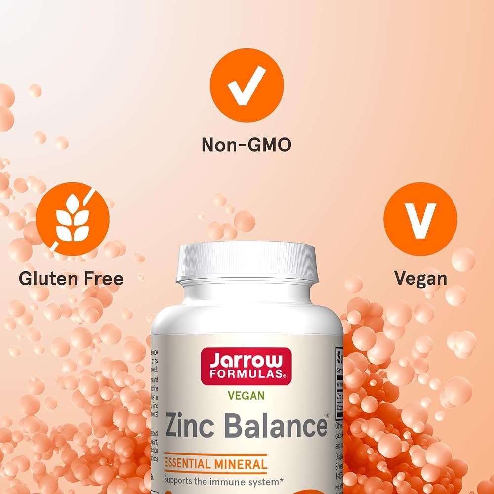 Jarrow Formulas Zinc Balance 15 mg Immune Support - 100 Servings - image 5
