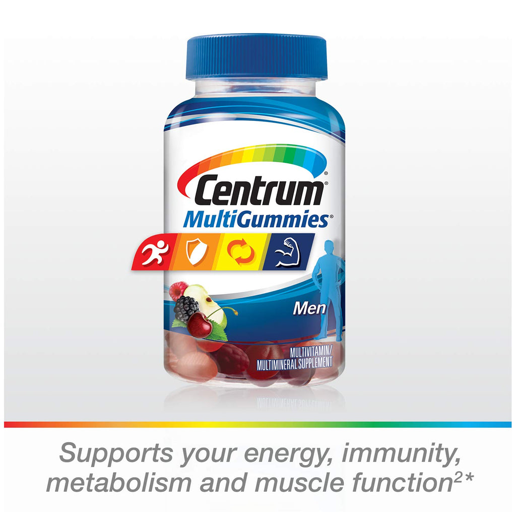 Centrum MultiGummies Gummy Multivitamin for Men