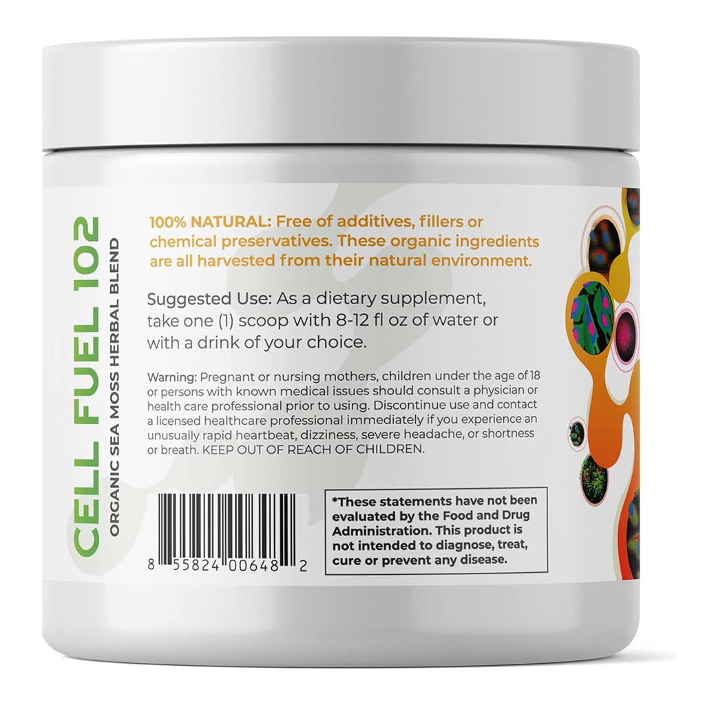 Red's Kitchen Sink Cell Fuel 102 Sea Moss Powder - 30 Servings - image 8
