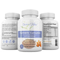 Divine Vibes Turmeric Curcumin with BioPerine Joint Support - 60 Capsules