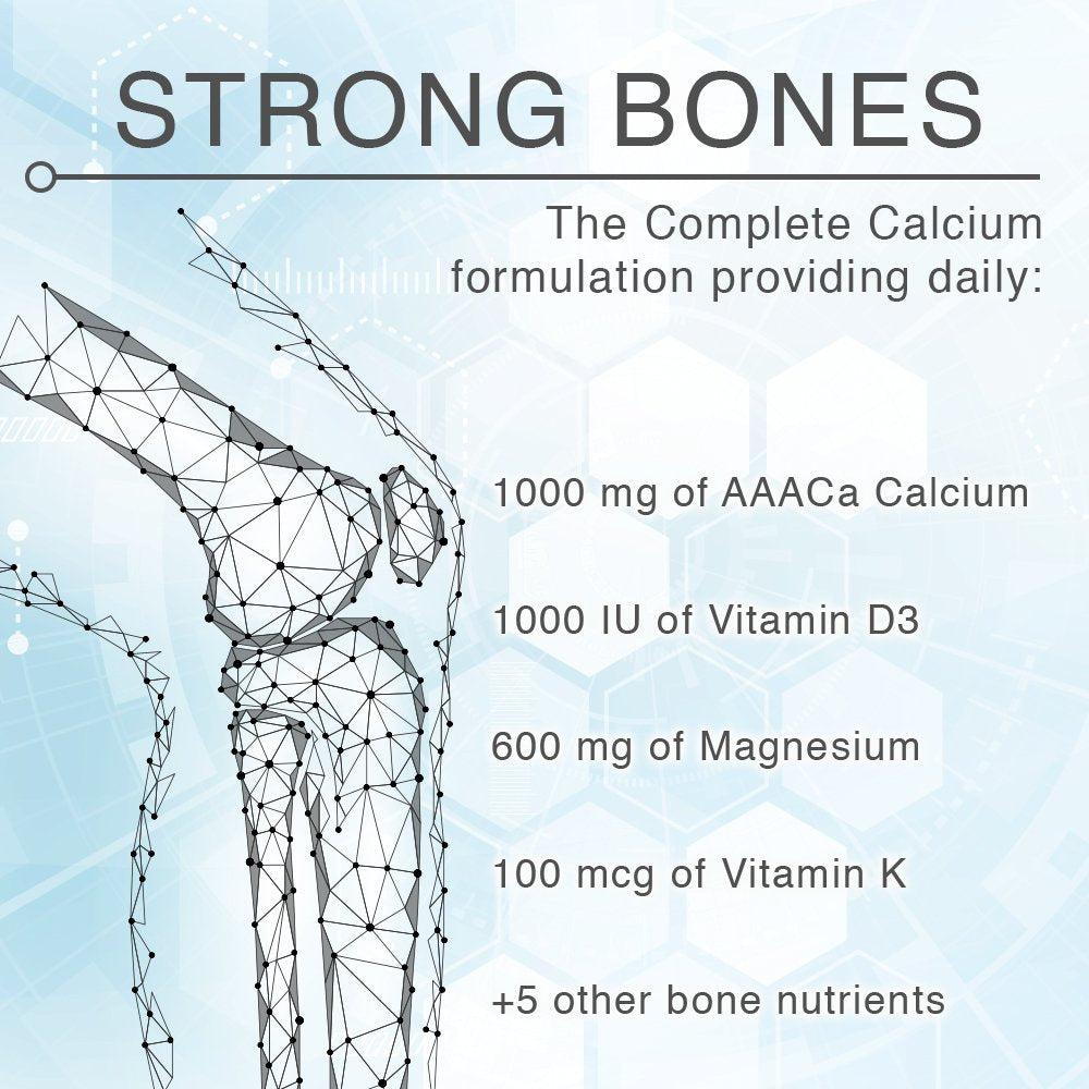 Lane Labs AdvaCAL Ultra 1000 Bone Building Calcium - 120 Capsules - image 4
