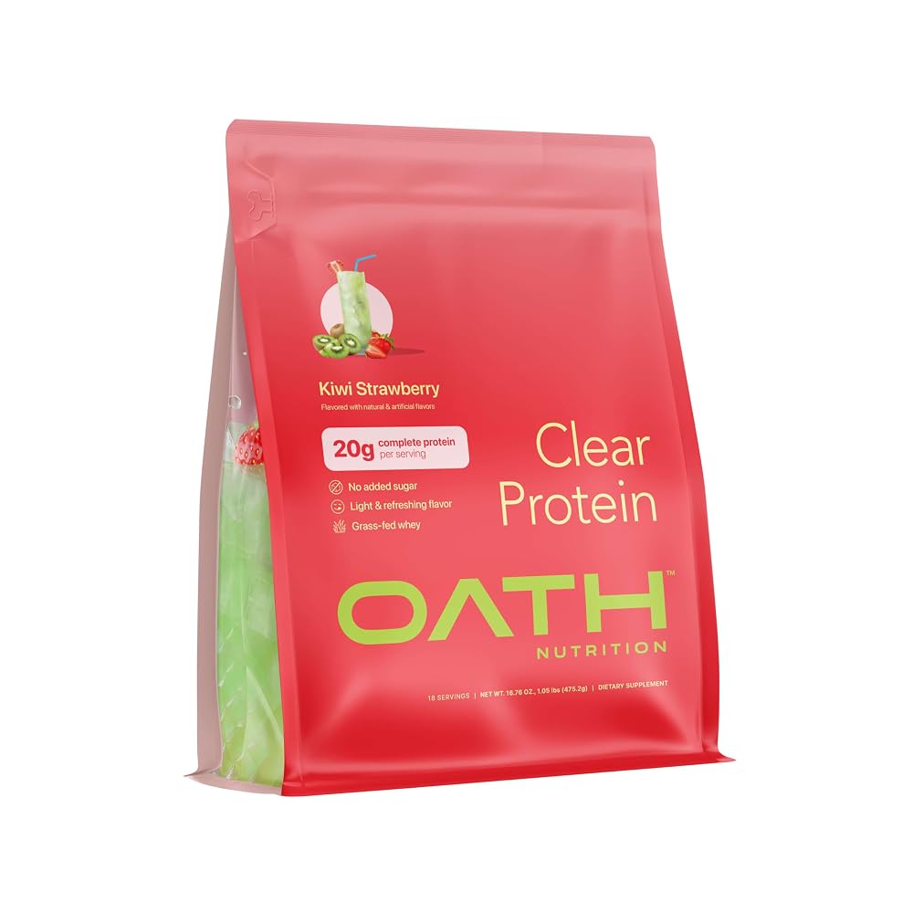 Oath Nutrition Clear Whey Isolate Protein Powder