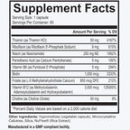 Dr. Westin Childs Vitamin B Complex Methylated B12 - 60 Capsules - image 6