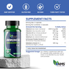 America Medic & Science Immunexa 7 in 1 Immune Support - 60 Capsules - image 5