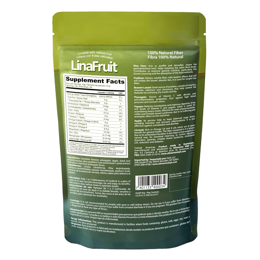 Savore Linafruit Fiber Supplement Powder - 30 Servings - image 3