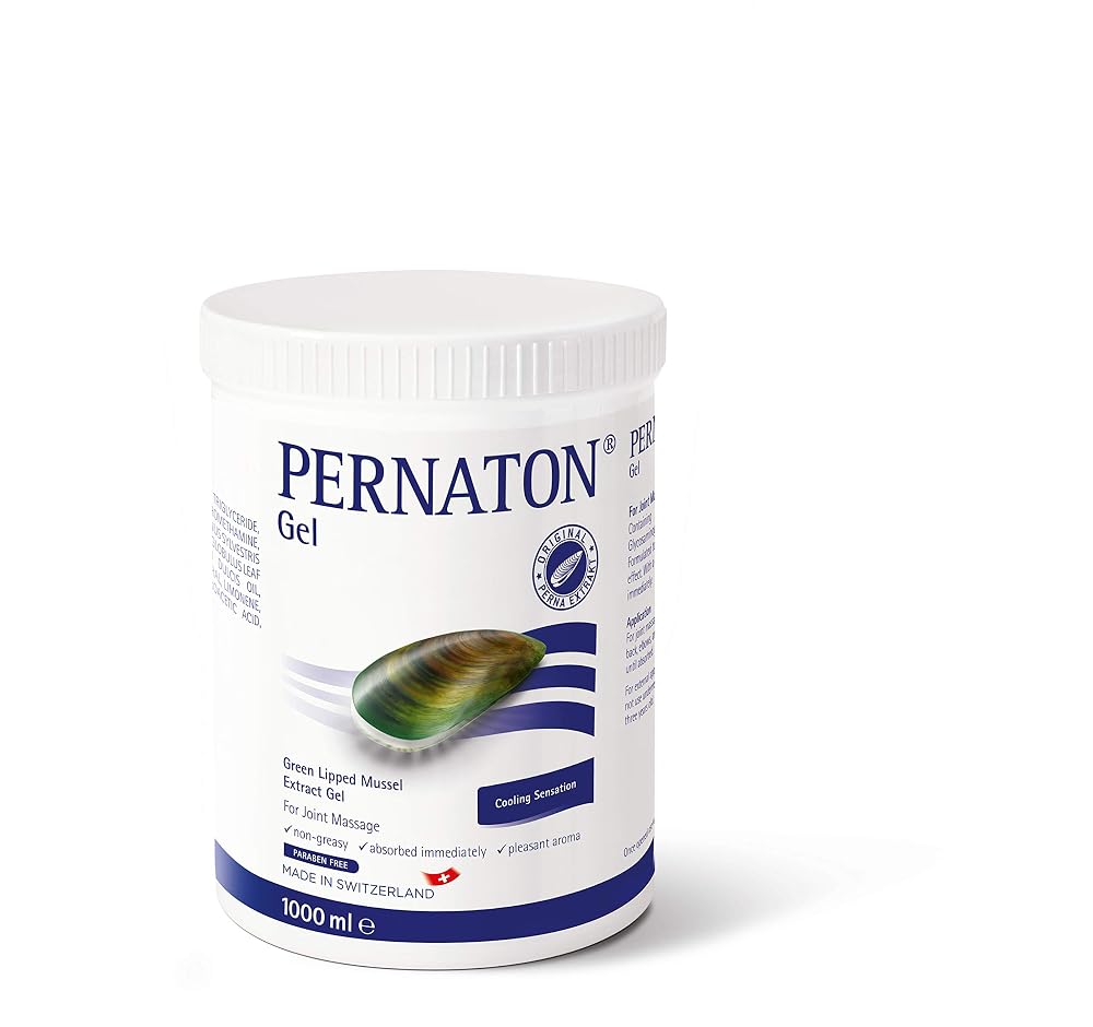 Pernaton Green Lipped Mussel Joint Massage Gel - 1000ml