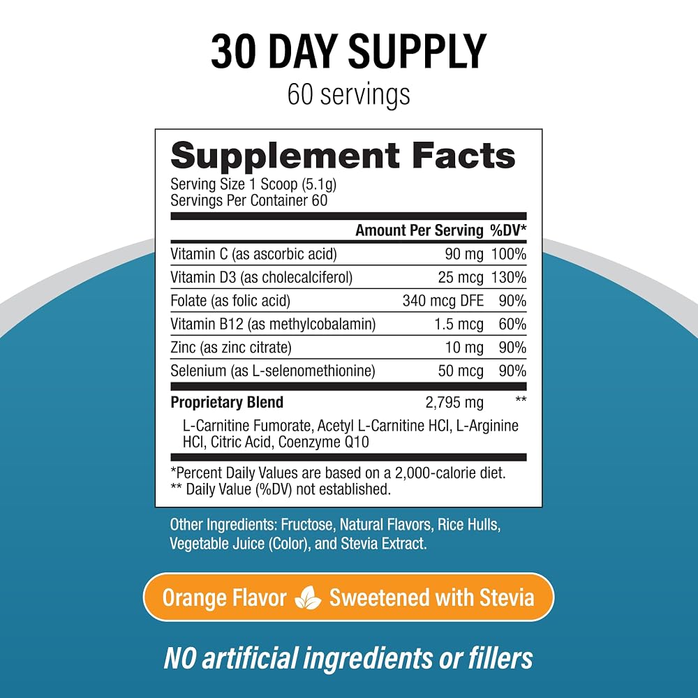 Supersperm Plus Male Fertility Supplement Powder - 10.5 oz - image 8