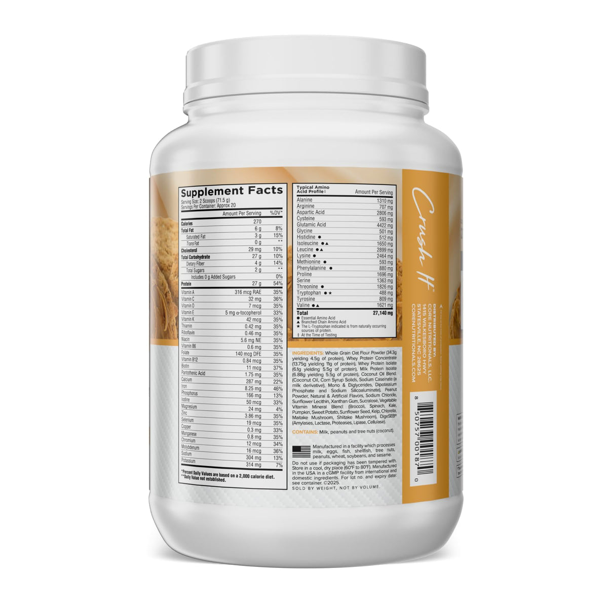Core Nutritionals Platinum MRP Full Spectrum Meal Replacement