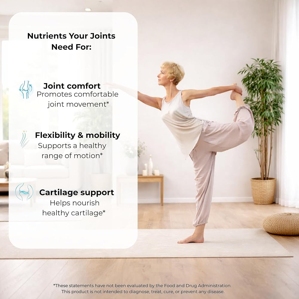 Vitalize Life Joint Support Complex with Glucosamine & Turmeric - 60 Capsules - image 4