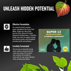 GLADTON Super 13 Herbal Supplement for Men's Energy & Stamina - 10 Capsules - image 3