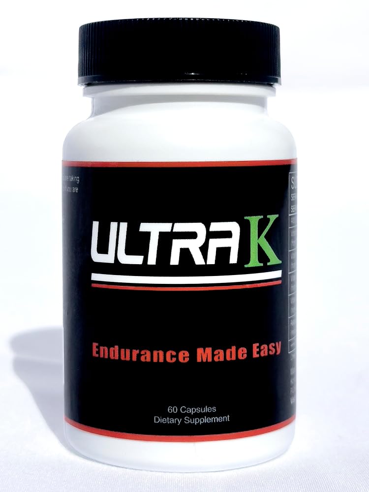 Ultra K High Intensity Training Supplement for Endurance - 60 Capsules