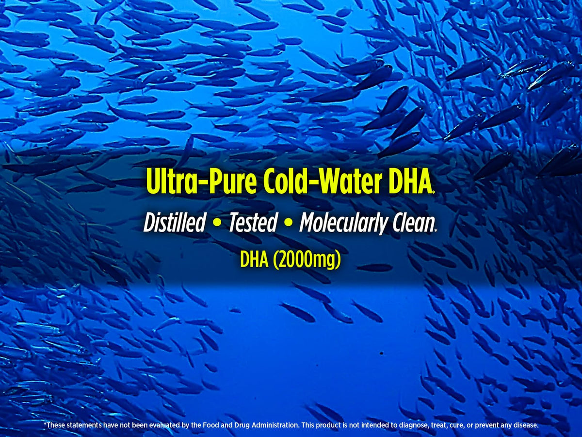 Biotest Flameout 5x DHA Fish Oil Omega-3 - 90 Softgels - image 5