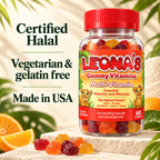 LEONA'S Certified Halal Kids Multivitamin Gummies - 60 Count - image 2