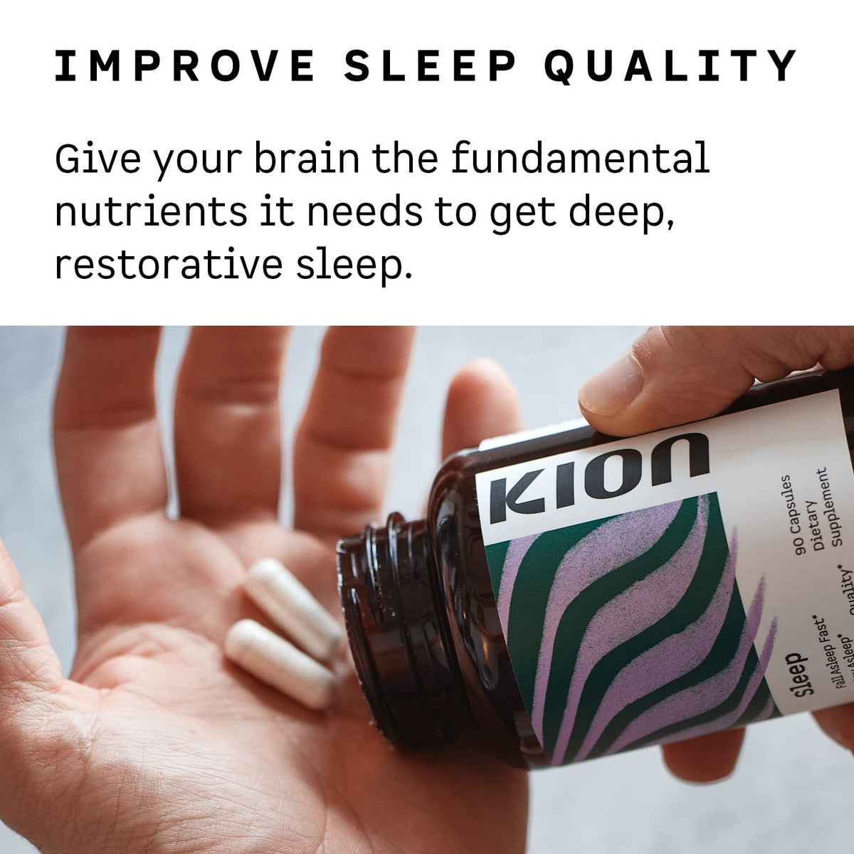 Kion Natural Sleep Aid Melatonin-Free - 90 Capsules - image 5