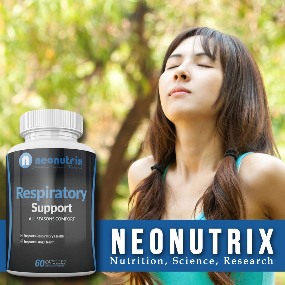 Neonutrix Lung Detox Cleanse Supplement Respiratory Support - 60 Capsules - image 2