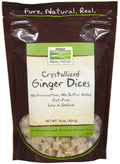 NOW Foods Crystallized Ginger Dices - 1 lb