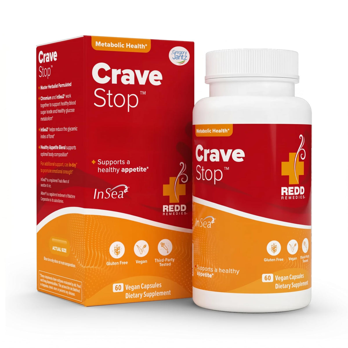 Redd Remedies Crave Stop Appetite Support - 60 Capsules