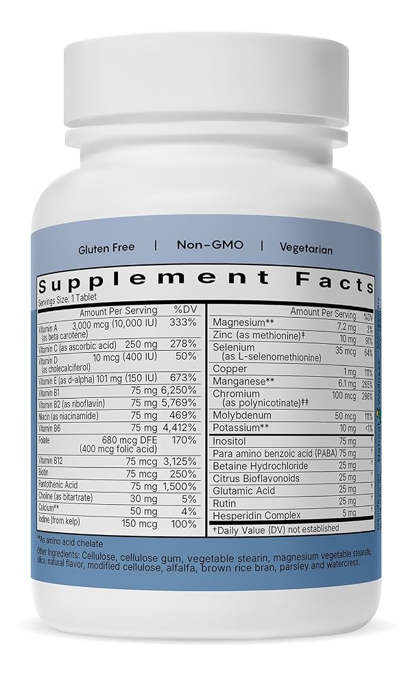 Natural Wellness One Daily Multivitamin Iron-Free - 60 Tablets - image 3