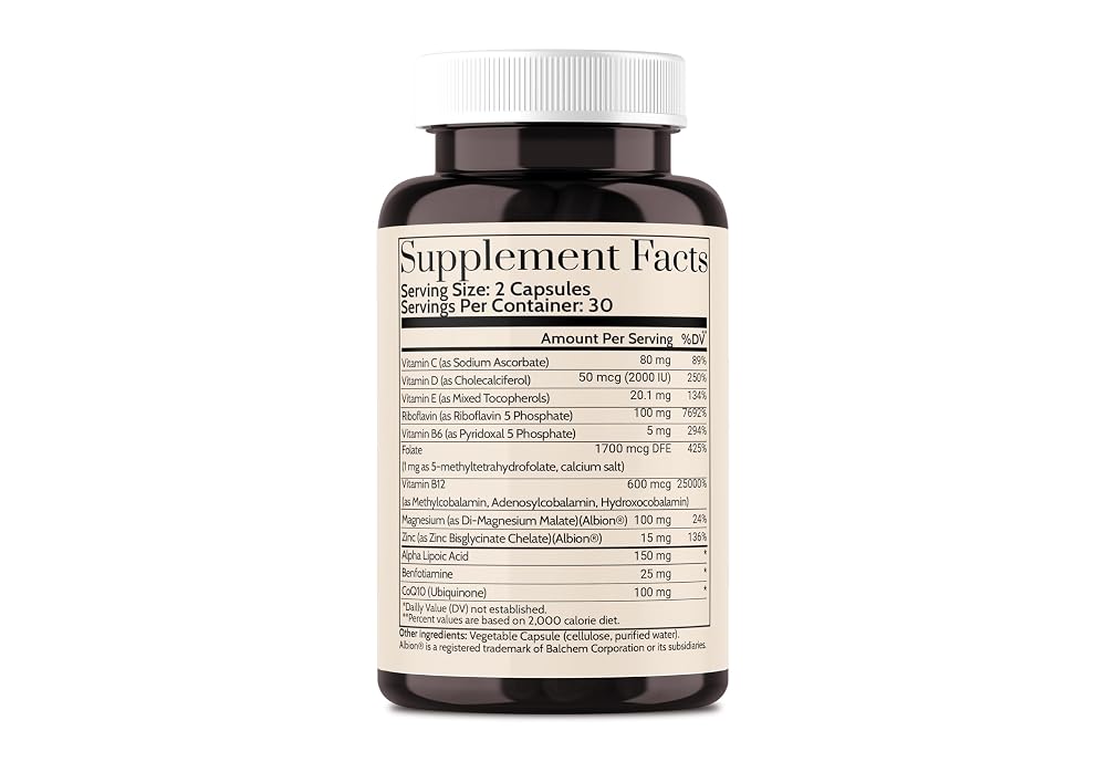 Wellkasa Migra-Well AM Methylated Multivitamin - 60 Capsules - image 8
