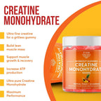 FIOR Creatine Gummy Monohydrate Tropical Punch - 60 Gummies - image 7