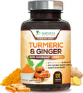 Nature's Nutrition Turmeric Curcumin Supplement - 95% Curcuminoids