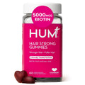 HUM Hair Strong Strawberry Gummies for Hair Growth Support - 60 Count