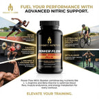 Conquest Nutrition Power Flow Nitric Booster - 60 Vegetarian Capsules - image 3