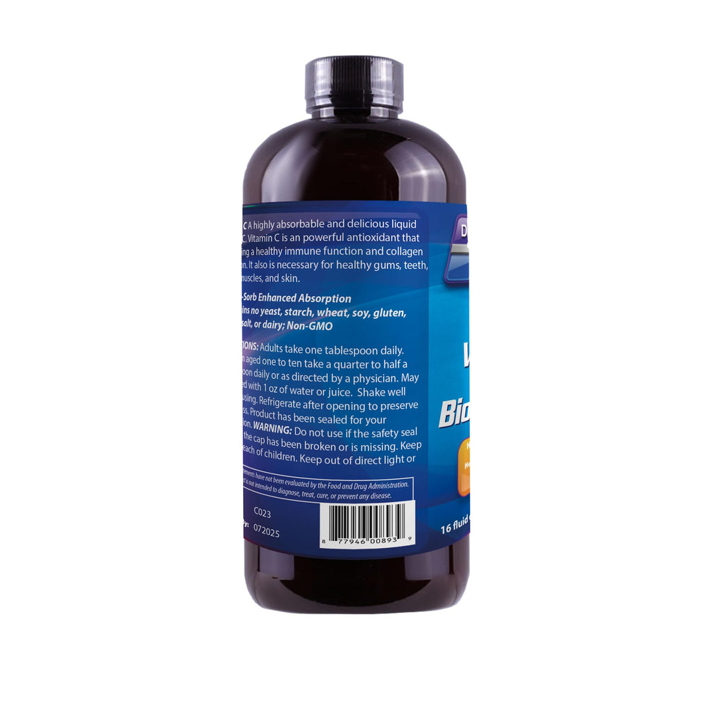 Drs Advantage Vitamin C + Bioflavonoids Liquid - 16 Fl Oz - image 7