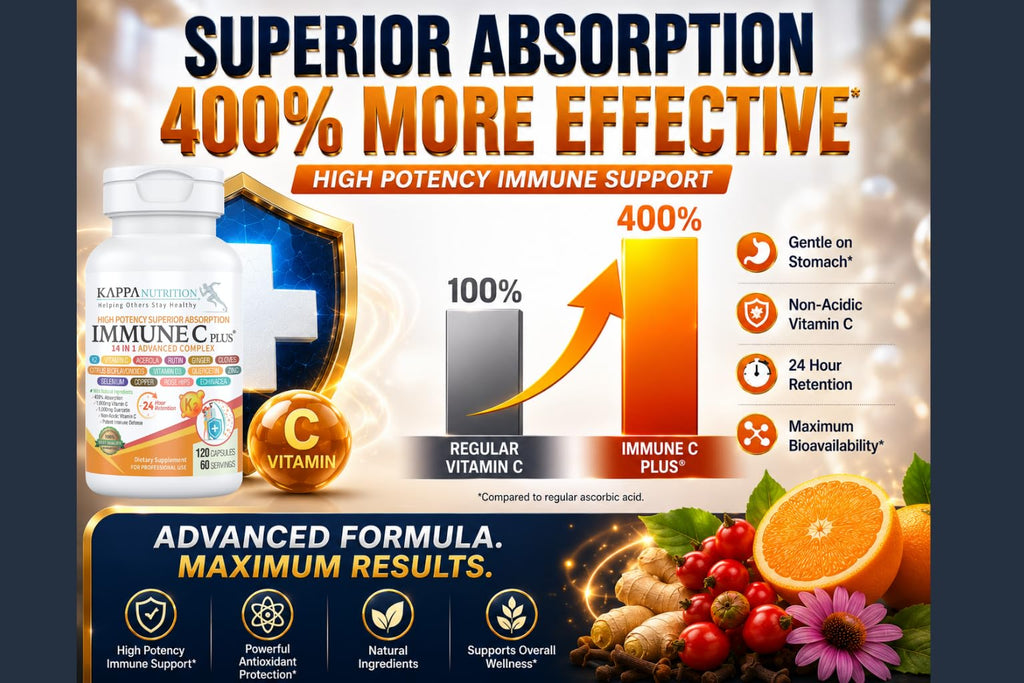 KAPPA NUTRITION Immune C Plus 14 in 1 Complex - 90 Capsules - image 6