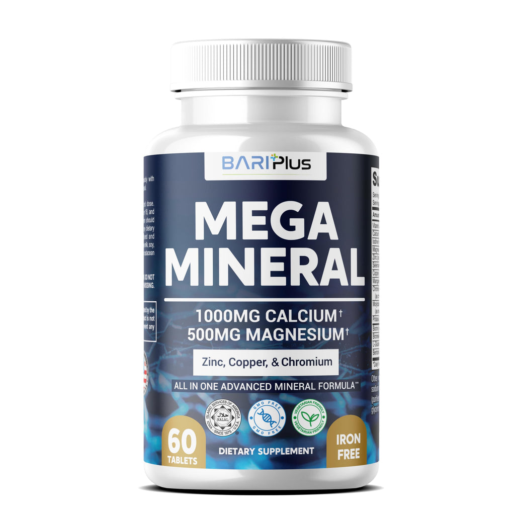 BARIPLUS Mega Mineral Complete Complex - 60 Tablets