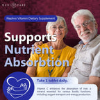 GeriCare Nephro Vitamin C & B Complex Tablets - 100 Count - image 5