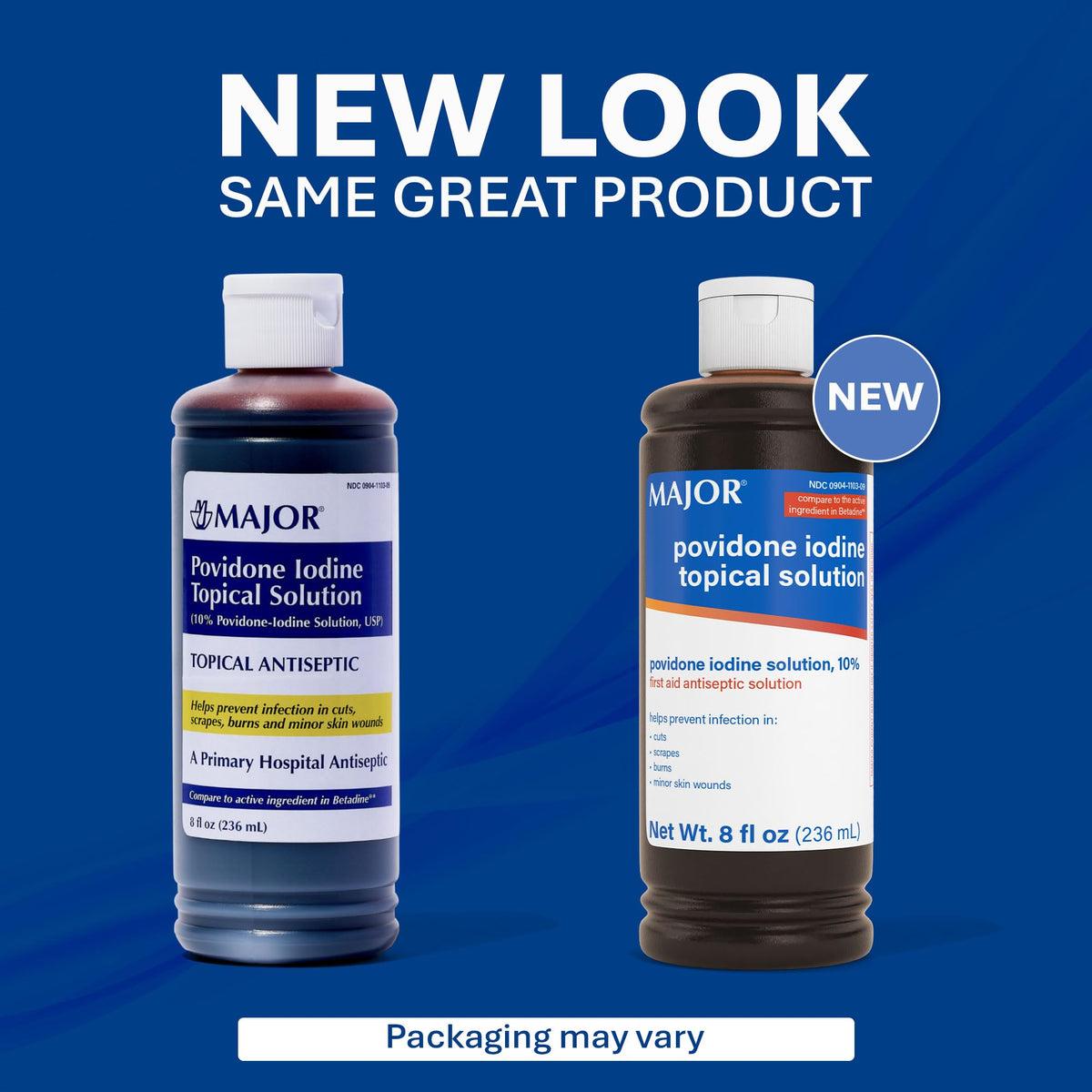 MAJOR 10% Povidone-Iodine Liquid Topical Solution - 8 Fl Oz - image 3