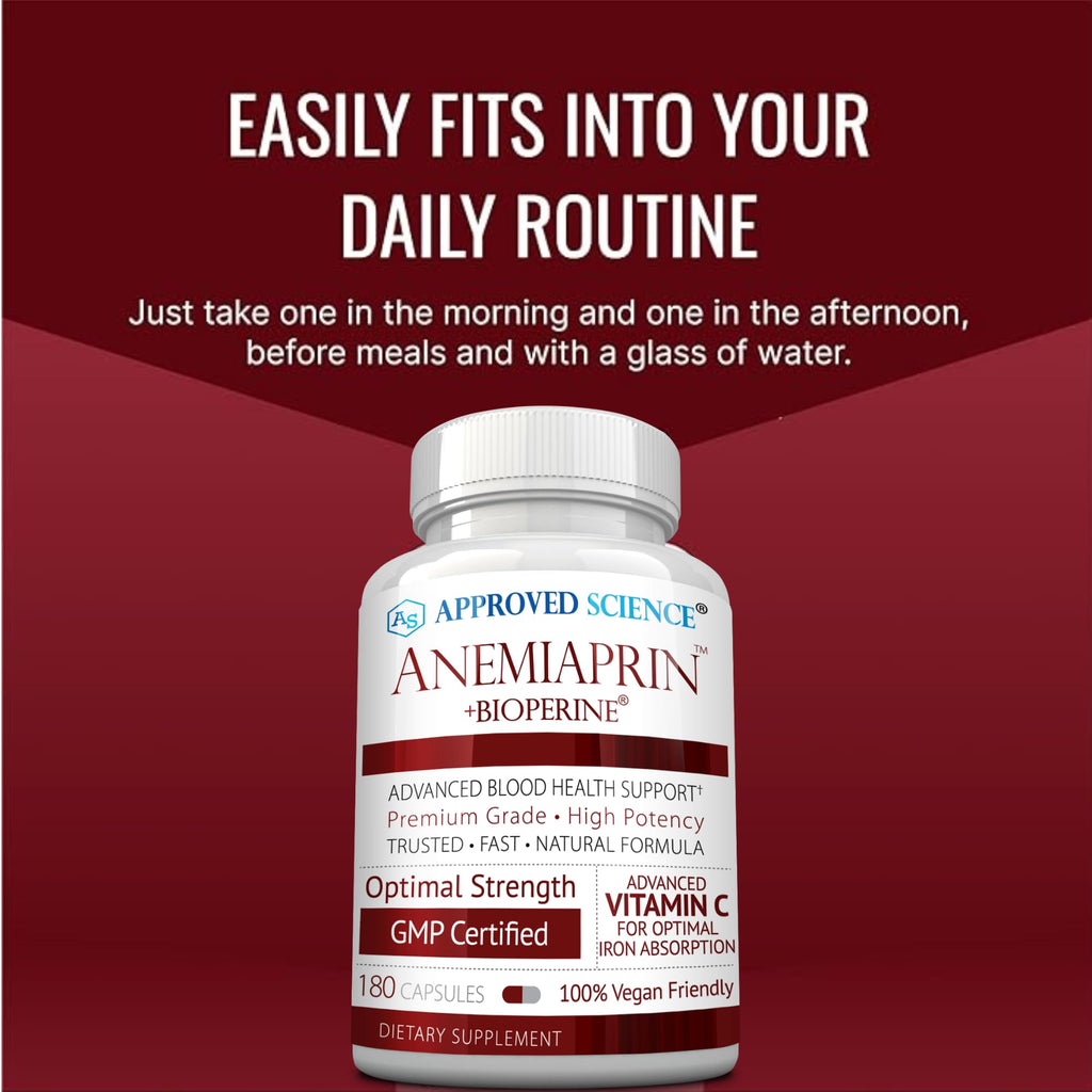 Approved Science Anemiaprin - 60 Capsules