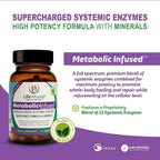 Life Infused Metabolic Serrapeptase Enzymes - 90 Capsules - image 4
