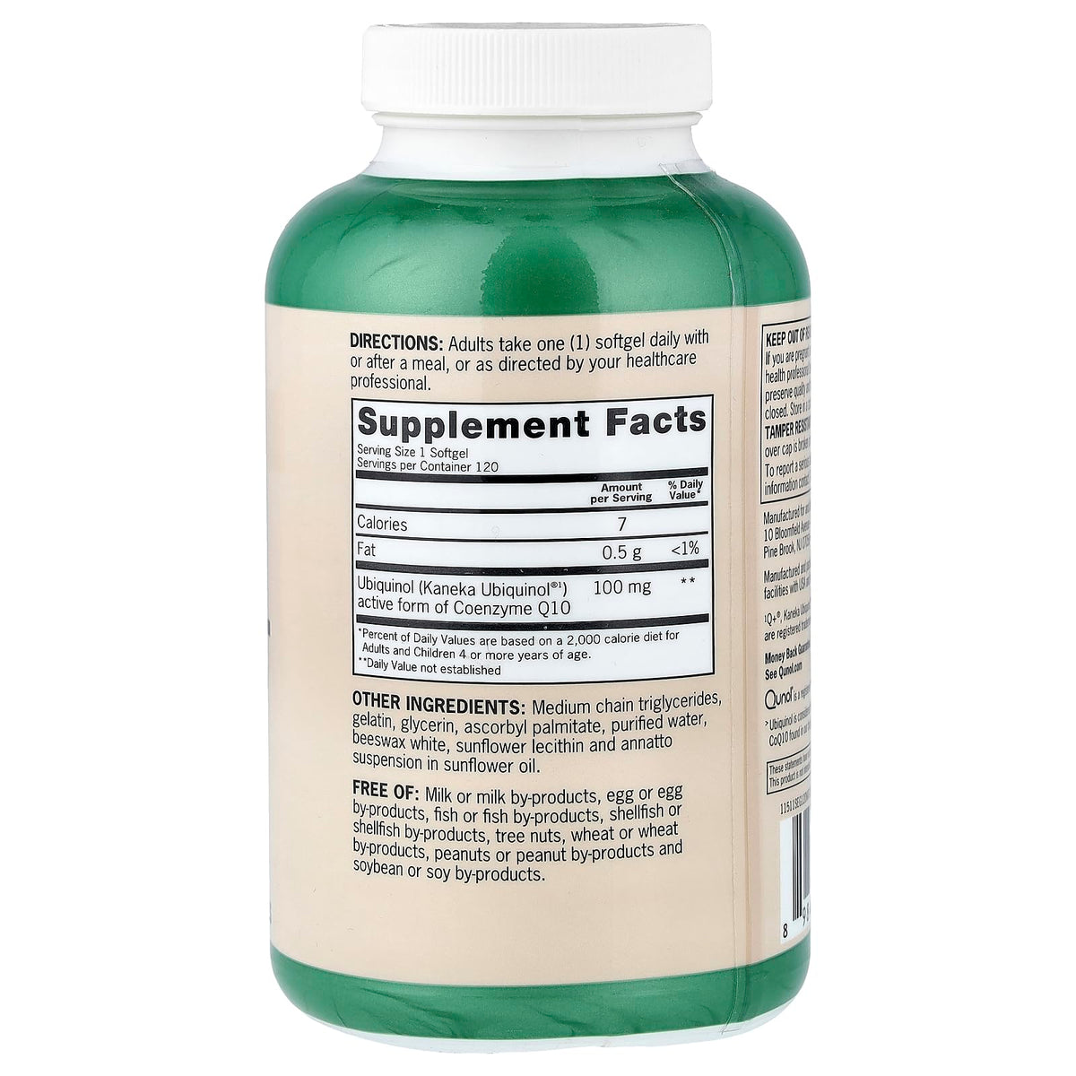 Qunol Ubiquinol CoQ10 Antioxidant - 120 Softgels - image 2