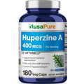 NusaPure Huperzine A 400mcg Vegan - 180 Vegetarian Capsules