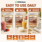 XPRS Nutra Dan Shen Root Extract Powder 10:1- Premium Dan Shen (Red