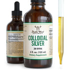 Double Wood Supplements Colloidal Silver Liquid 20 PPM - 4 Fl Oz