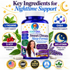 Dr. Valerie Nelson Melatonin Sleep Supplement - 60 Capsules - image 4