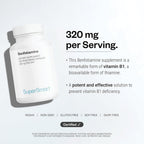 Supersmart Benfotiamine 80 mg Vitamin B1 - 120 Vegetarian Capsules - image 6