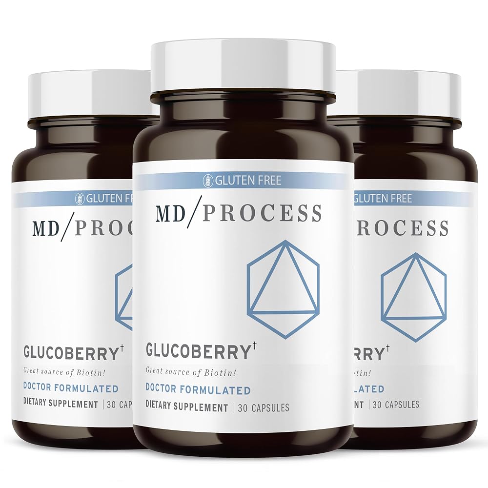 MD Process GlucoBerry Maqui Berry Extract with Chromium Picolinate