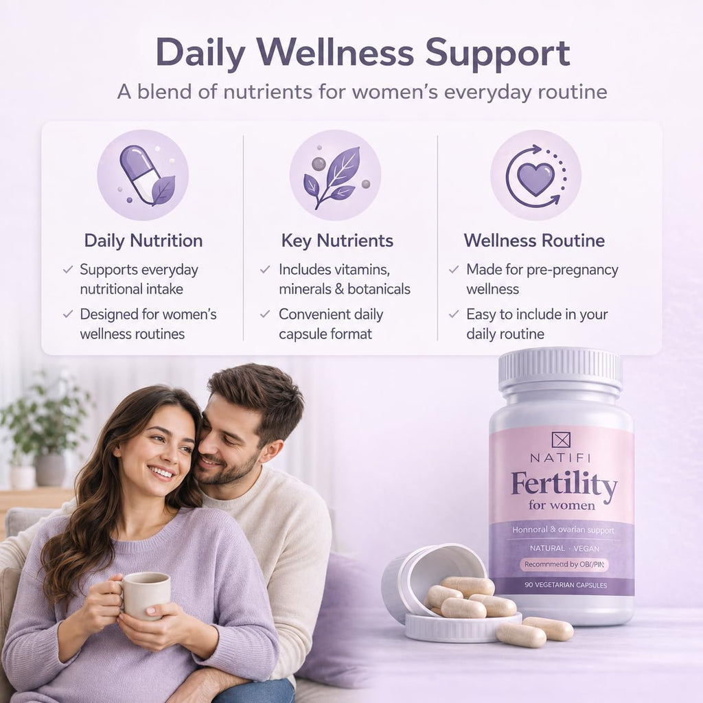 Natifi Conception Fertility Prenatal Vitamins Regulate Cycles