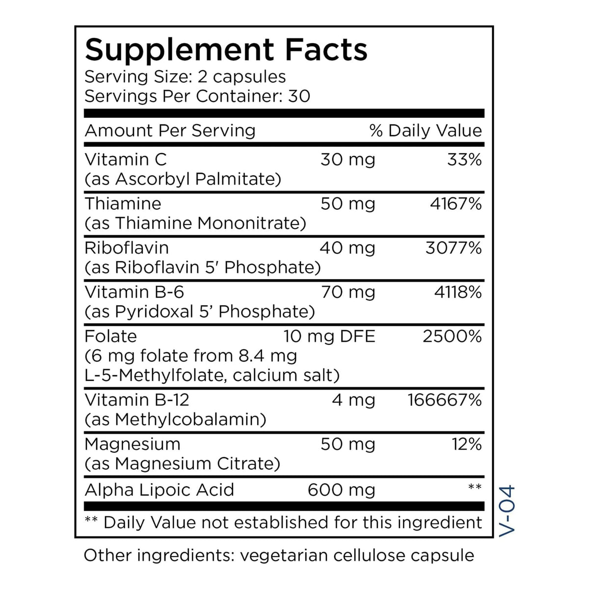 Metabolic Maintenance NERVEsustain Nerve Support - 30 Capsules - image 4