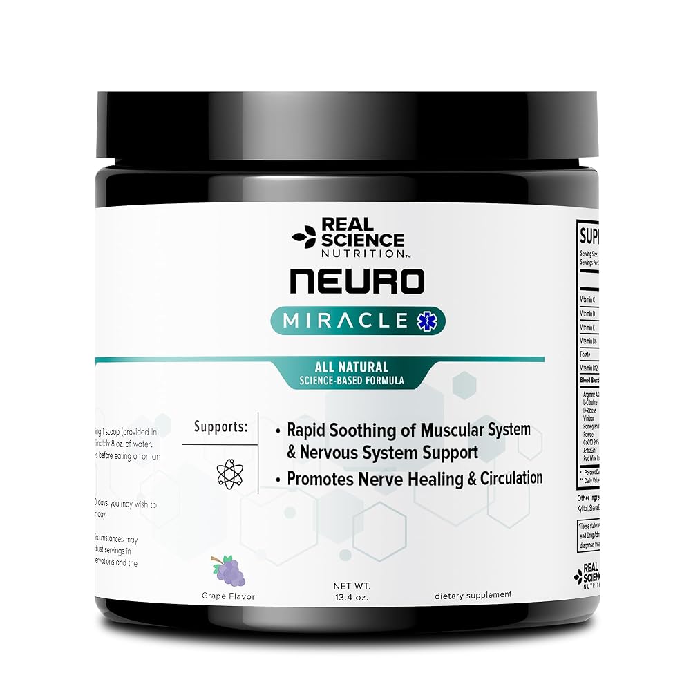Real Science Nutrition Neuro Nerve Support Powder - 30 Servings