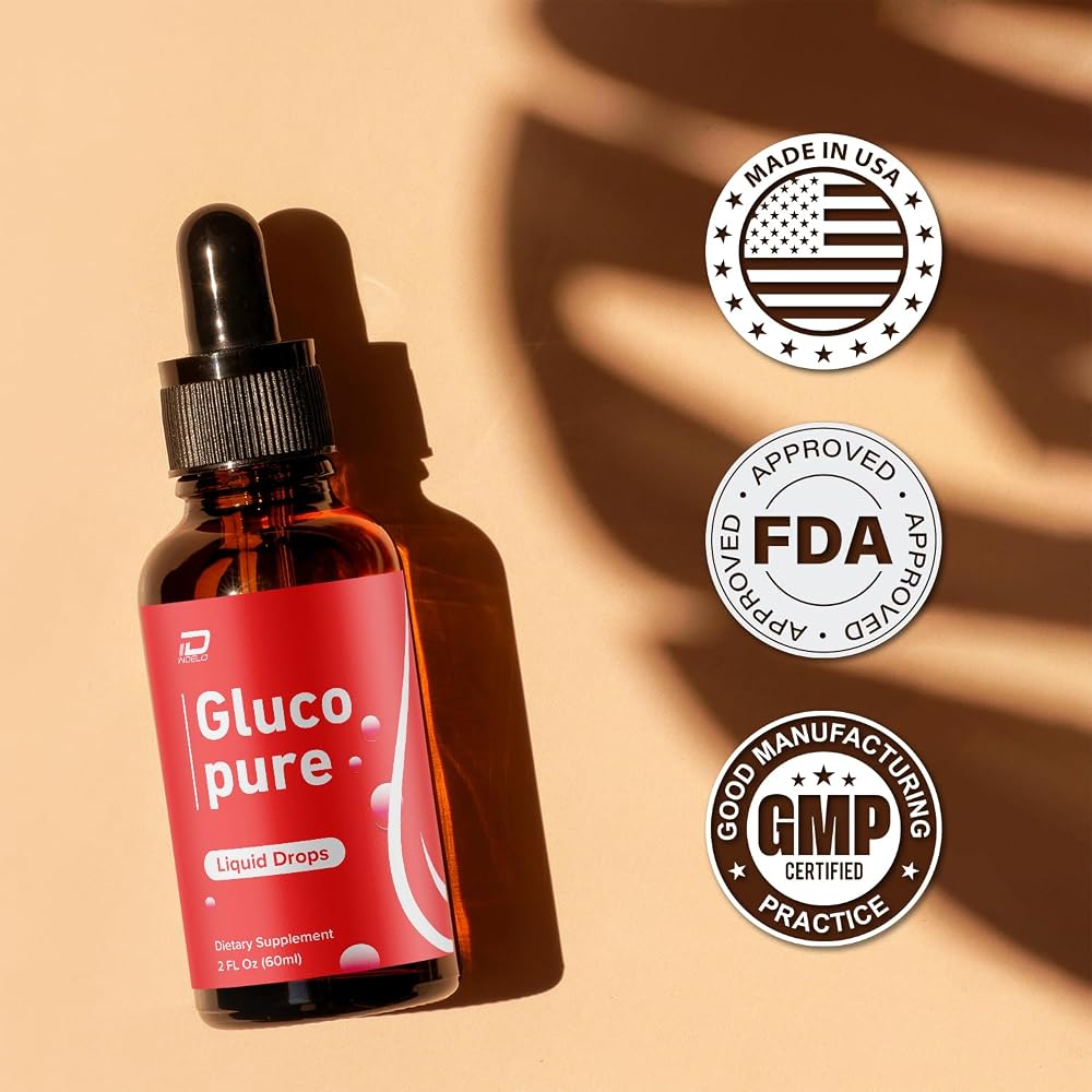 Indelo Gluco Pure Drops Dietary Supplement - 2 Fl Oz - image 5