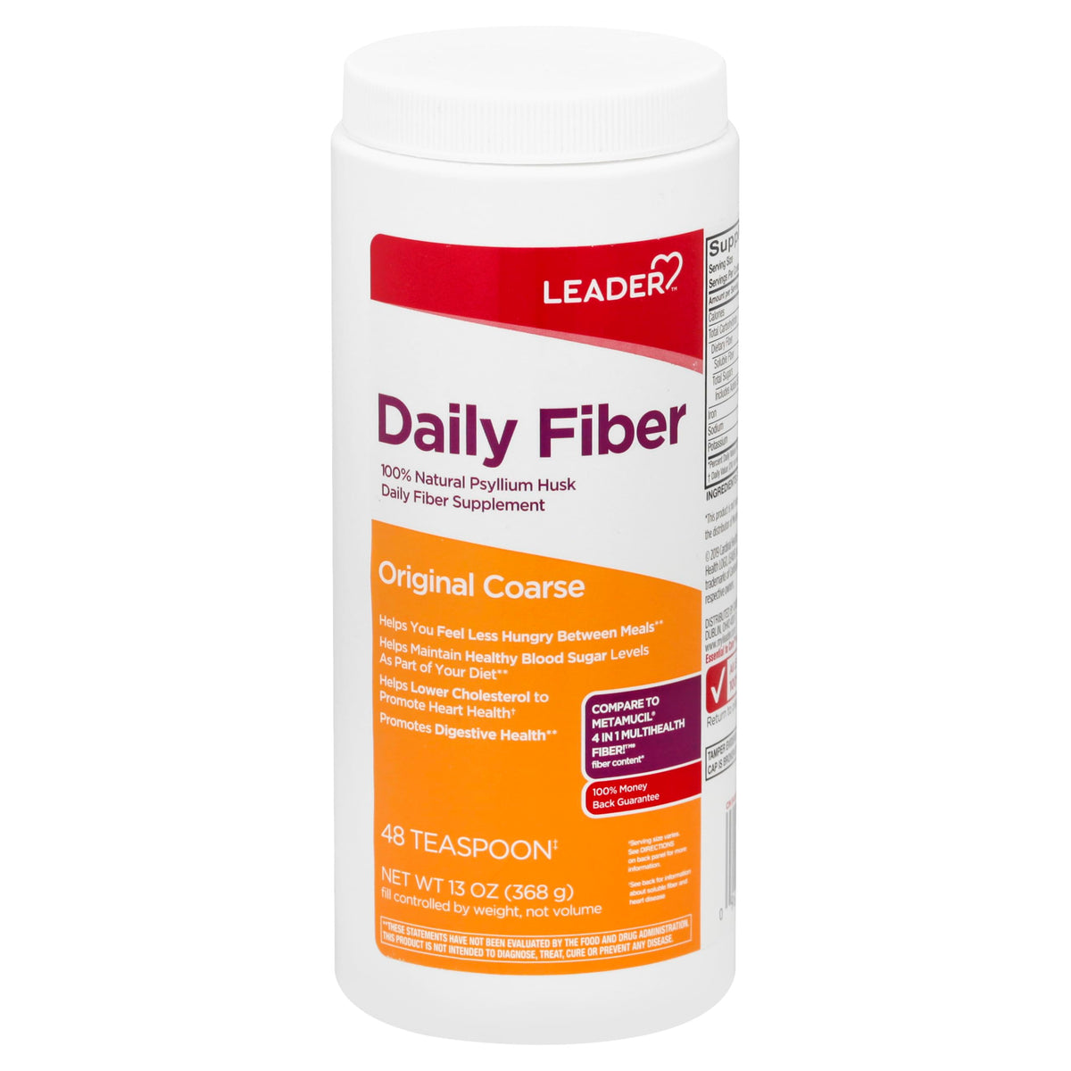Leader Psyllium Husk Powder Supplement