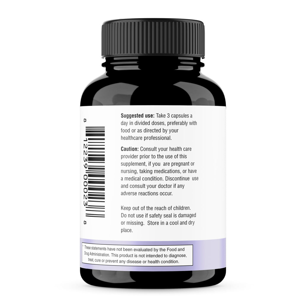 Sandhu's Magnesium Citrate Highly Absorbable - 120 Vegetarian Capsules - image 6