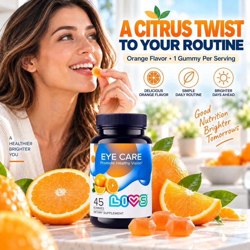 LIVS Eye Care Lutein and Zeaxanthin Gummies - 45 Gummies - image 3